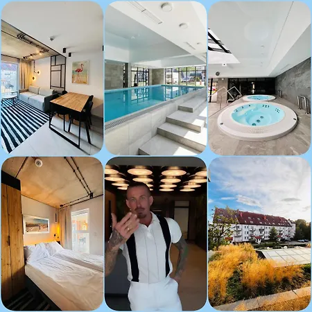 Port Pink&blue Podczele - 204 Flamingo Apartment Kolberg